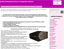 Tablet Screenshot of empad.com